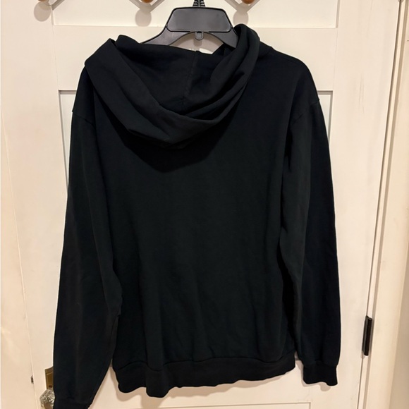 NWOT MOTHER Navy Hoodie with White Logo - Picture 4 of 7